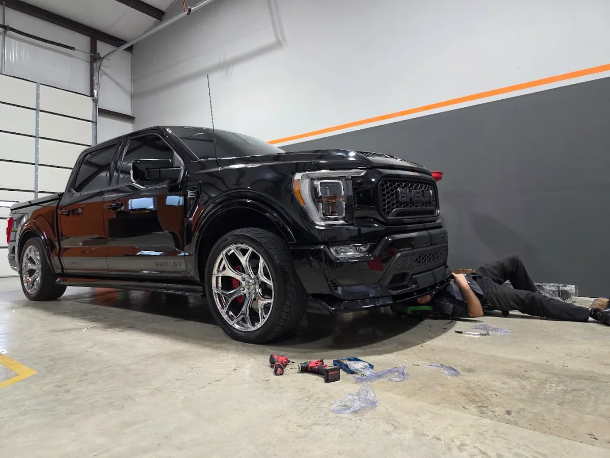 Shelby truck at Terminal 15 Autocare